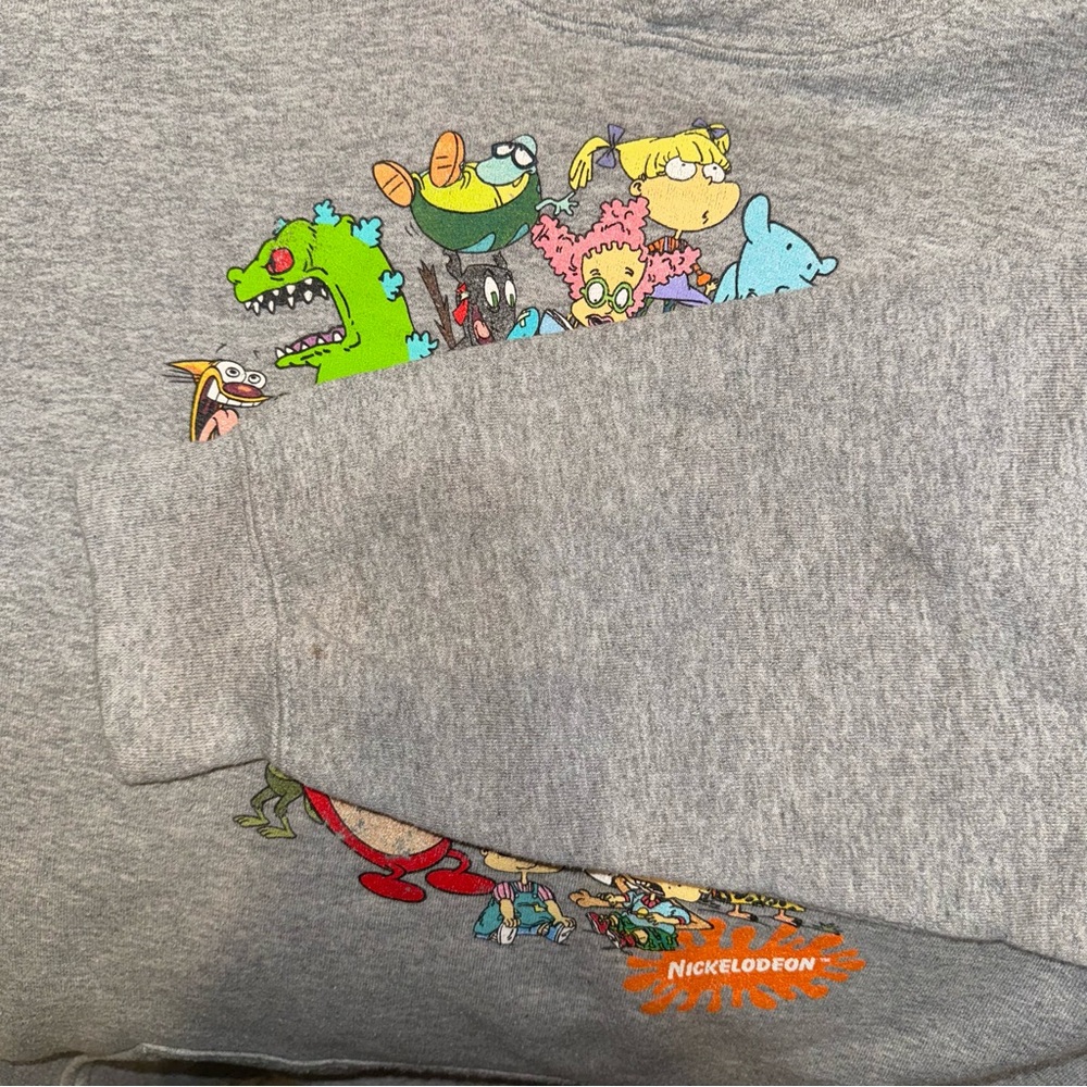 Graphic Grey Men's Sweater - Picture 8 of 13